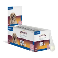 Pipetas Effitix 20 a 40 kg antiparasitario para perros