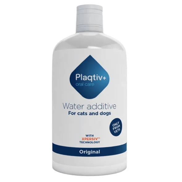 Plaqtiv+ aditivo dental para el agua perros gatos 500 ml
