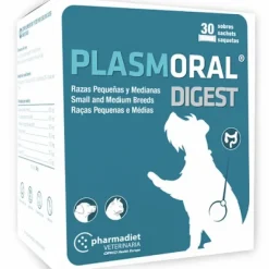Plasmoral Digest 30 sobres razas peq. y med. perros gatos