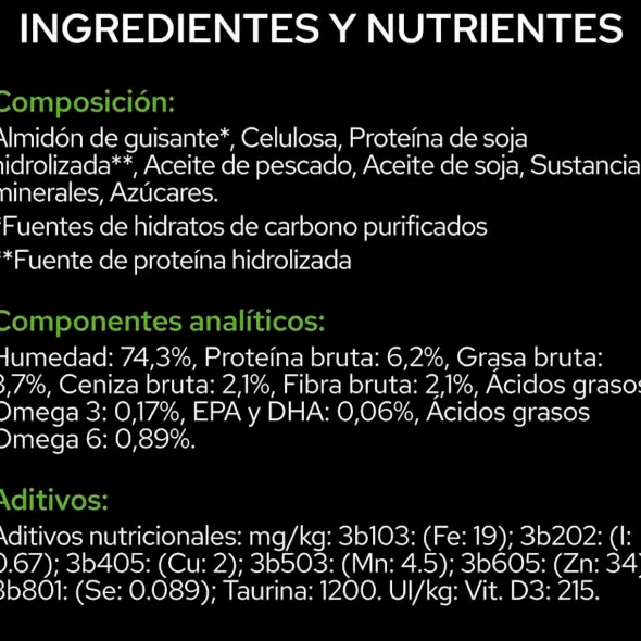Proplan Hypoallergenic HA Mousse perros alergias alimentarias 12×400 g