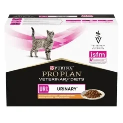 Pro Plan urinary pouch Pollo vet feline gatos 10×85 g