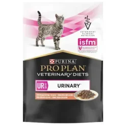 Pro plan urinary Salmón pouch para gatos 12×85 g