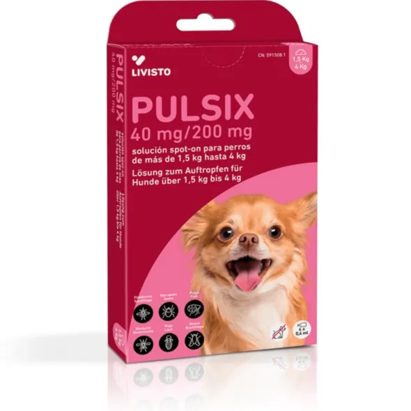 PULSIX perros pipetas spot on antiparasitaria para perros