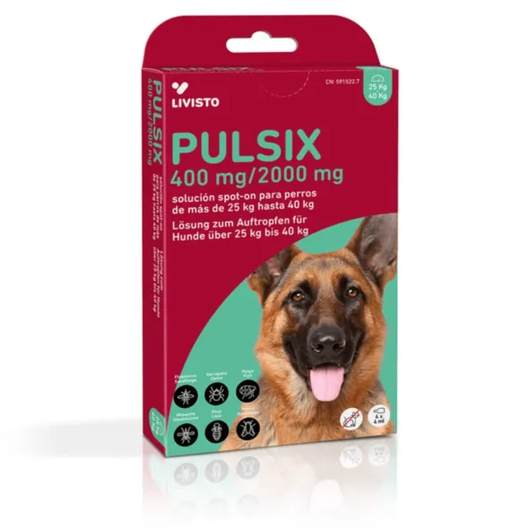 PULSIX perros pipetas spot on antiparasitaria para perros