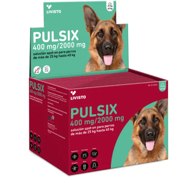 PULSIX perros pipetas spot on antiparasitaria para perros