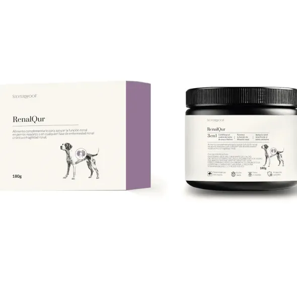 RenalQur Silverwoof | Suplemento renal para perros ERC