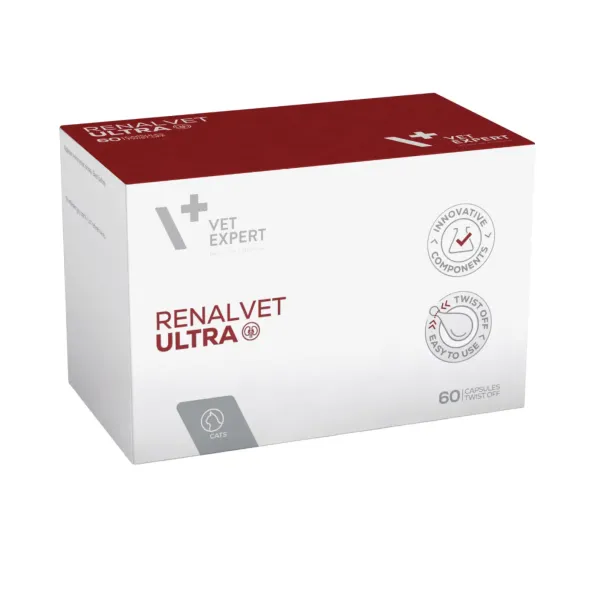 Renalvet ULTRA gatos 60 cápsulas