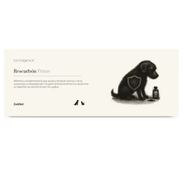 Rescarbón Prime Perros y Gatos 2×60 ml Diarrea, Intoxicaciones