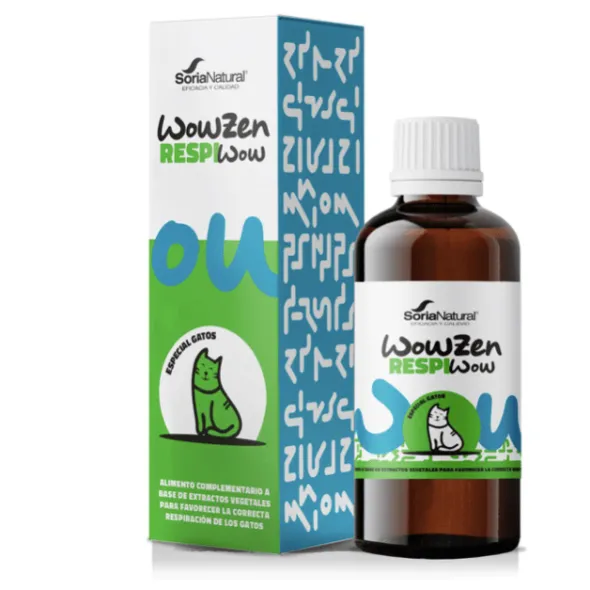 RespiWow gatos jarabe sistema respiratorio gatos 30 ml