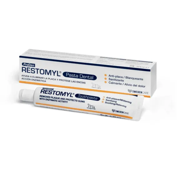 Restomyl pasta dental para perros gatos