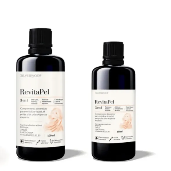 RevitaPel Jarabe para perros | Piel sana y Pelo brillante