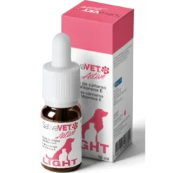 Sativavet Active LIGHT 10 ml 5% aceite cáñamo perros gatos