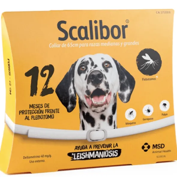 Scalibor Collar antiparasitario Deltametrina perros