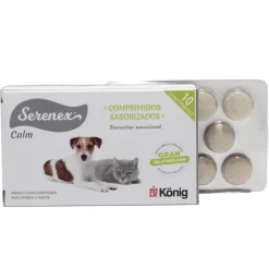 Serenex Calm tranquilizante comprimidos perros gatos