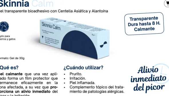 Skinnia CALM perros gatos 30 g