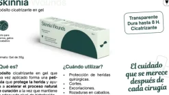 Skinnia Wounds GEL cicatrizante perros gatos caballos 30 g