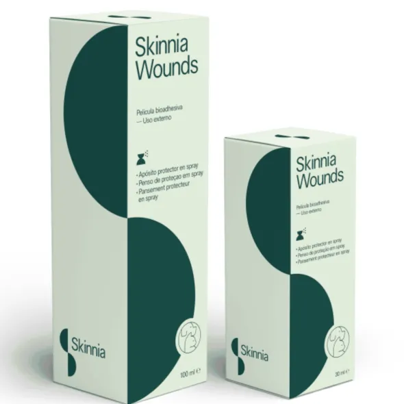 Skinnia Wounds spray cicatrizante perros gatos caballos