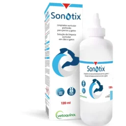 SONOTIX Limpiador Auricular PROFUNDO perros gatos 120 ml