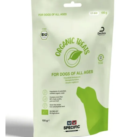 Specific Canine Organic Treats CT-BIO snacks perros 6×100 g