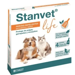 Stanvet Life Pipetas Repelentes Naturales Perros gatos