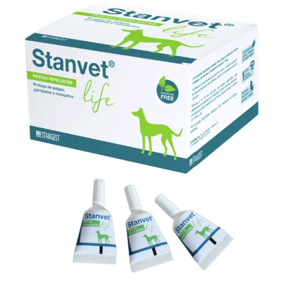 Stanvet Life Pipetas Repelentes Naturales Perros gatos