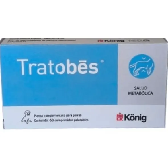 Tratobes control peso perros 60 comprimidos