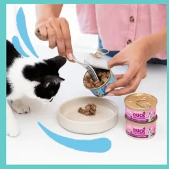 Trocitos Pato Pollo kitten sin cereales Edgard Cooper 18×85 g