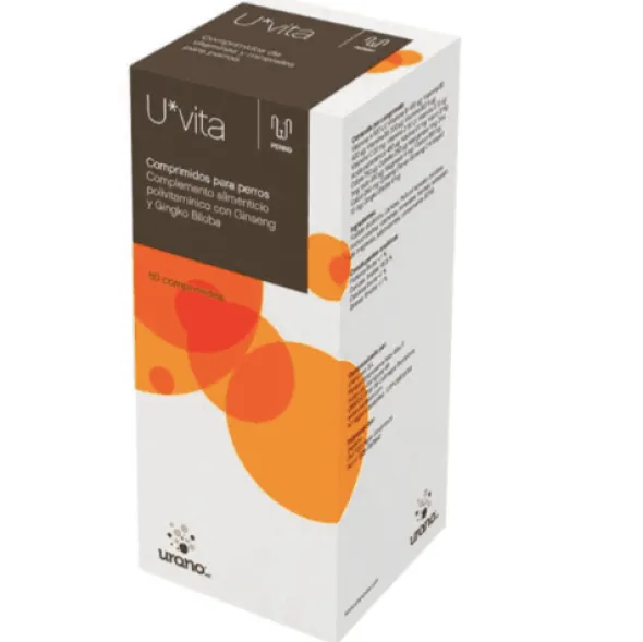 Uvita comprimidos polivitamínico perros 50 comp