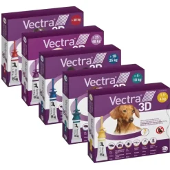 Vectra 3D perros pipetas antiparasitarias