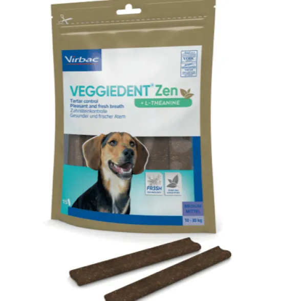 VEGGIEDENT ZEN snacks dental y relajante perros