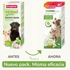 VERMIPURE perros antiparasitario interno natural 50 ml perros
