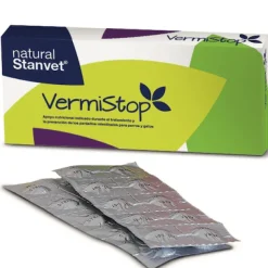 VERMISTOP Antiparasitario interno natural comprimidos perros gatos