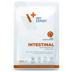 VetExpert Intestinal cat POUCH 12×100 g gatos
