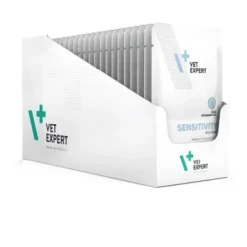 VetExpert Sensitivity cat pouch gatos 12×100 g