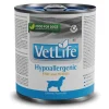 Vet Life Hypoallergenic lata PESCADO y patata alergias perros 6×300 g