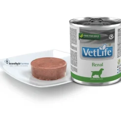 Vet Life RENAL perros Farmina comida húmeda lata de 300 g