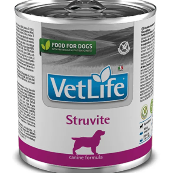 VetLife STRUVITE lata perros Farmina 6×300 g