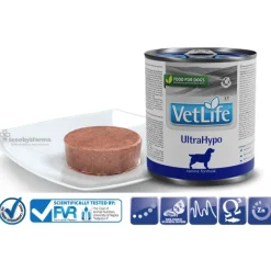 Vet Life ULTRAHYPO alergias perros 6×300 g