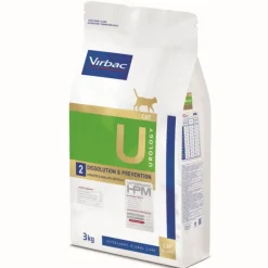 Virbac HPM feline urology dissolution prevention U2 pienso para gatos con cristales