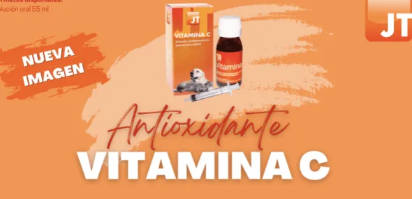 VITAMINA C JT Pharma 55 ml perros gatos roedores y exóticos