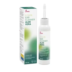 V-Skin ear cleaner aloe vera limpiador oídos perros gatos 125 ml