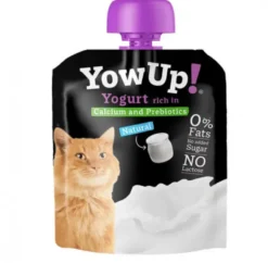 Yow UP gatos yogurt natural pouch 10×85 g