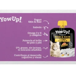 Yow UP gatos yogurt skin hair pouch 10×85 g