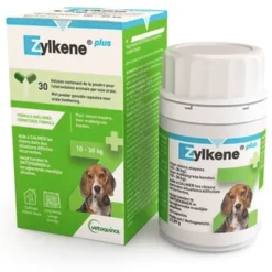 Zylkene PLUS perros medianos 10-30 kg relajante 30 cápsulas 225MG